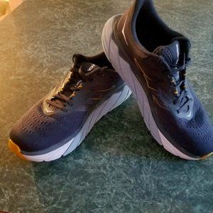 9.5 - HOKA ONE ONE Mens Arahi 5 Textile Synthetic Trainers